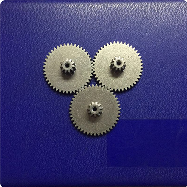 Metal Double Helical Gear - 0.6 Module, 11-tooth & 43-tooth Options - ID 2.0mm for Precision Mechanisms