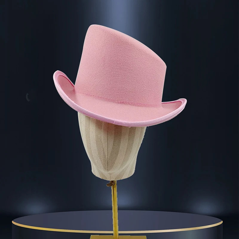 high-quality mens Fedora unisex gentleman dome hat role-playing derby bowling hat British shaped hat autumn magic hat 241203