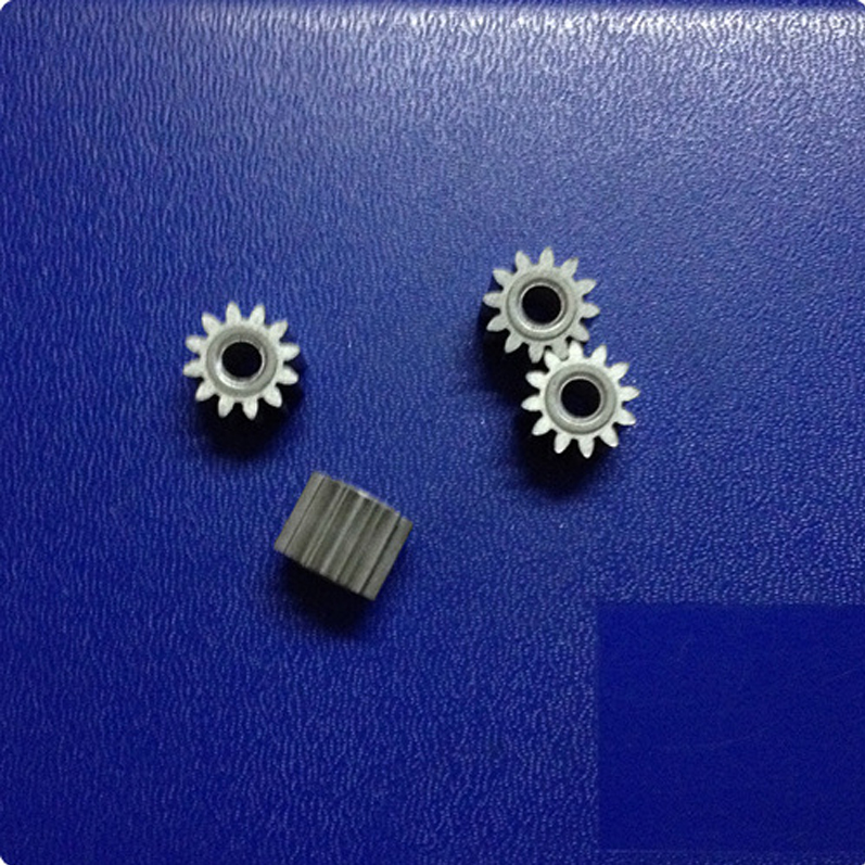 Model 0.8 12-Tooth Straight Gear Made from Powder Metallurgy Process, Inner Diameter 4mm
