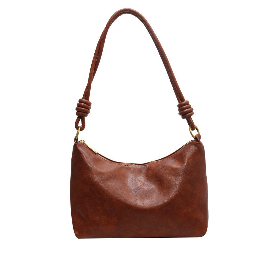 2025S designer new fashionable high-end soft leather texture crossbody geometric wide shoulder strap women commuting bag