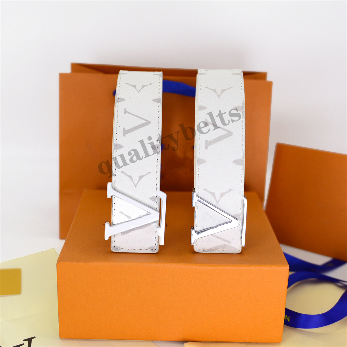 Mens belt designer men belts for mens ceinture luxe classic letter casual belt genuine leather man white flower white buckle luxury waistband cinturones de diseno