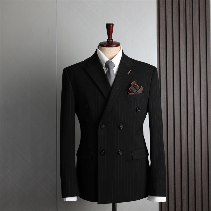 K614 Men's Slim Fit Wedding Suit - Elegant Groom Attire with Business Casual Style