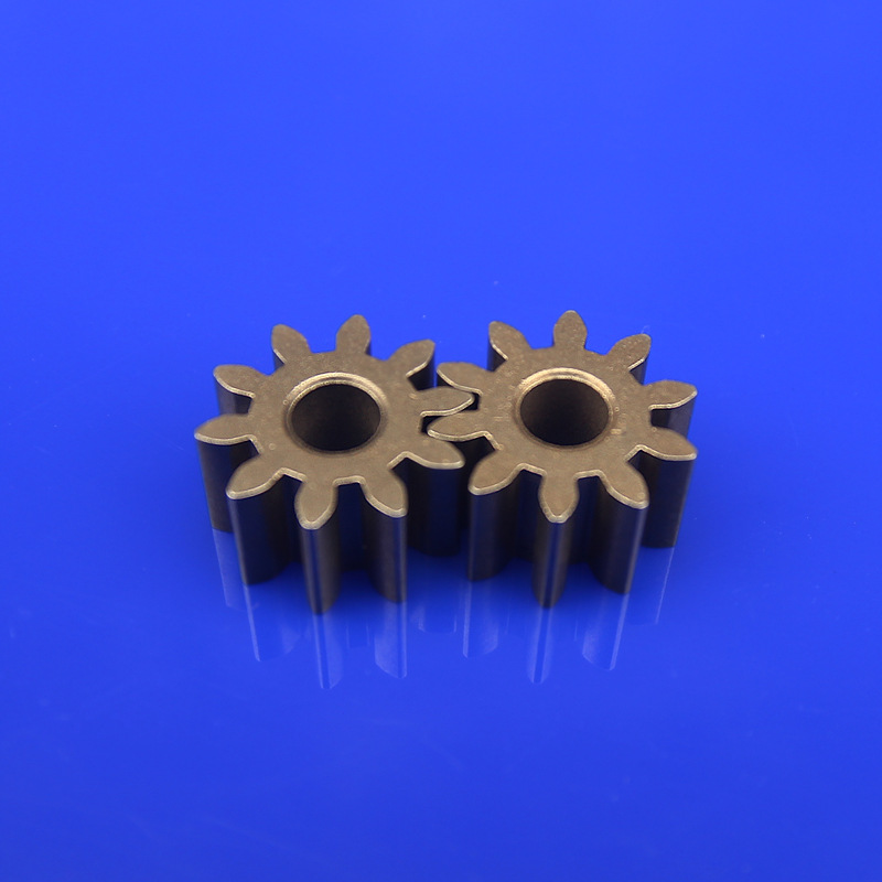Precision Cylindrical Straight Gear - Modulus 1.5 with 10 Teeth & Hole Size 8mm, Powder Metallurgy Process