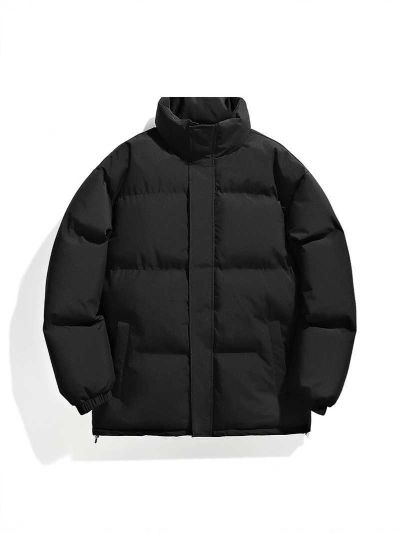 Mens winter hooded shiny down jacket mens casual white duck down jacket high-quality outdoor windproof thick warm down jacket W240923