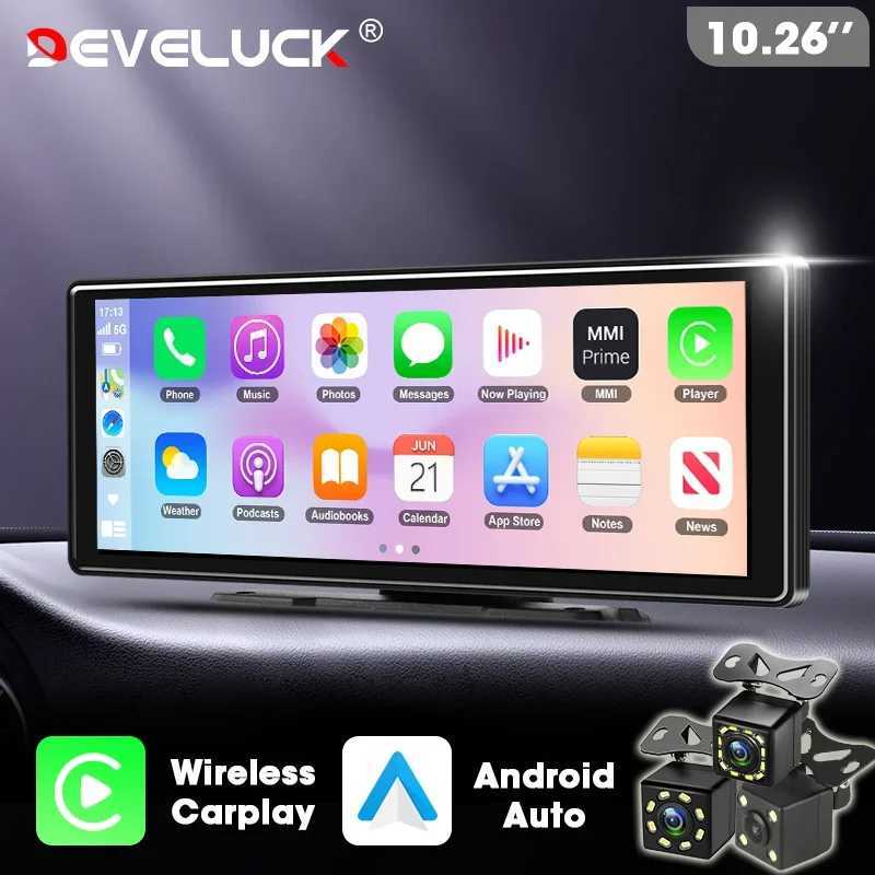 Car Video Universal 1026 Car Ra Mtimedia Video Player Wireless Carplay And Android Auto Touch Screen Smart System 5G WIFI AUX FM S241234 C251017