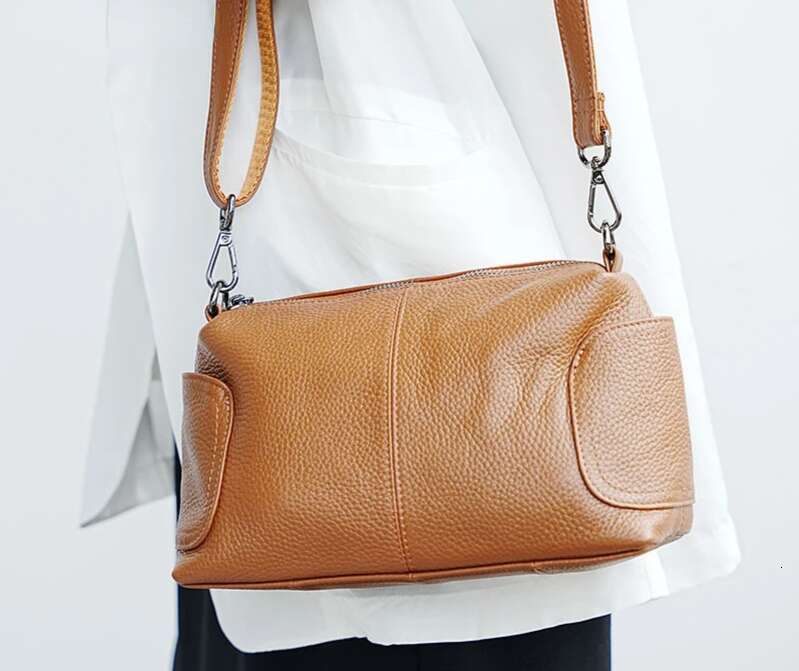 Motingsome Retro Crossbody Shoulder Bags Women Genuine Leather Cowhide Mini Tote Daily Handbag Madam Satchel New