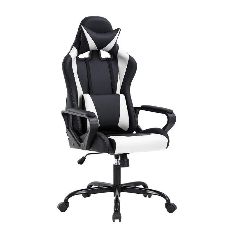 Ergonomic Gaming Chair with Adjustable Seat Height & Backrest - Breathable Mesh Material
