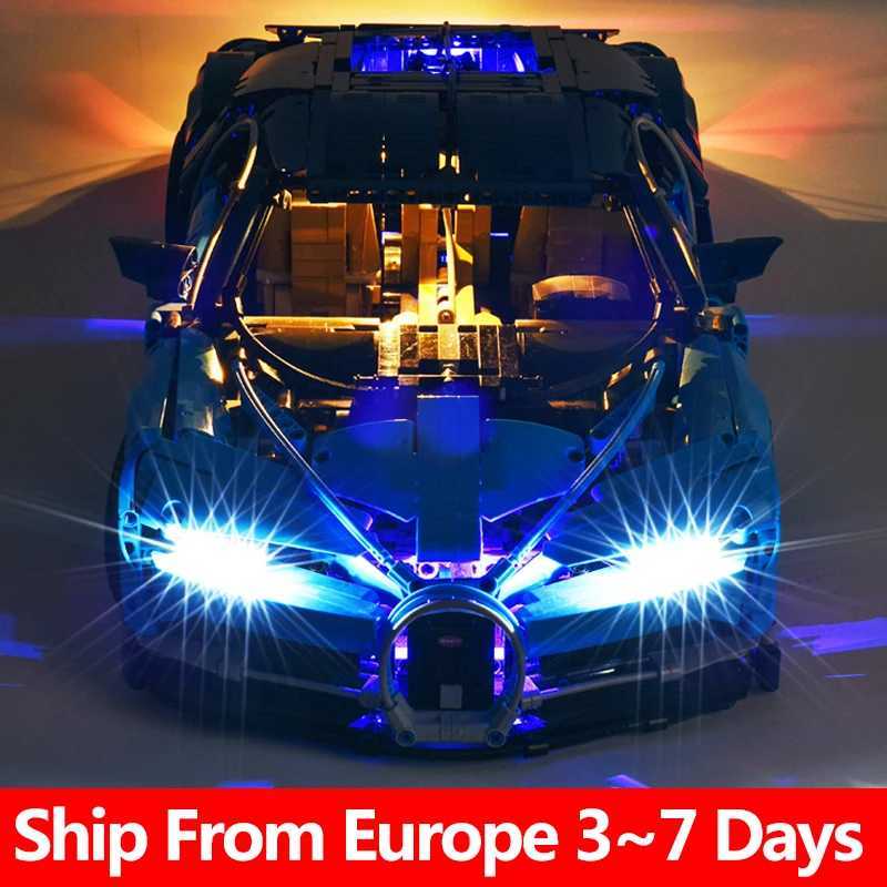 3599Pcs Building Blocks Set 90056 3388C High Tech Super Racing Car Bugattied Chirons Models 20086 42084XJ241203