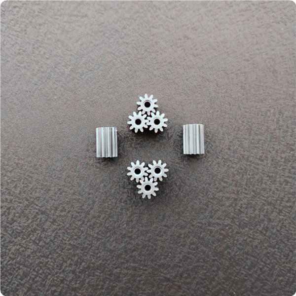 Precision Machined Small Gear - 0.6 Module, 10 Tooth Count, Inner Hole 2.23mm, Overall Length 10.3mm