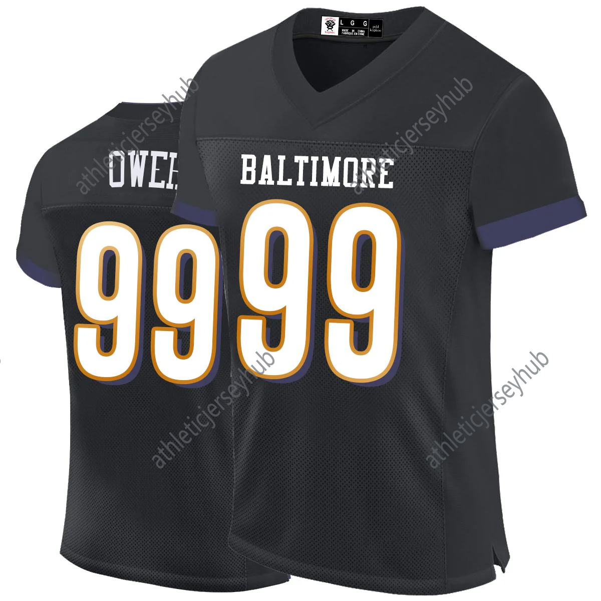 2024 22 Derrick Hernry Football Jersey 8 Lamar Jackcson 52 R.Lewis Mark Andrews JustinTucker Roquan Smith Isaiah Likely Men/Women/Youth Customized Jer