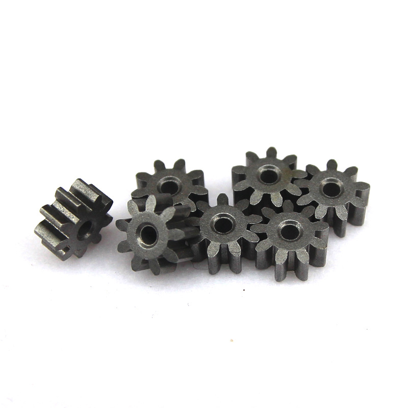 Micro Precision Cylindrical Straight Gear - 1.25 Mod, 9 Teeth, ID3mm Powder Metallurgy Process