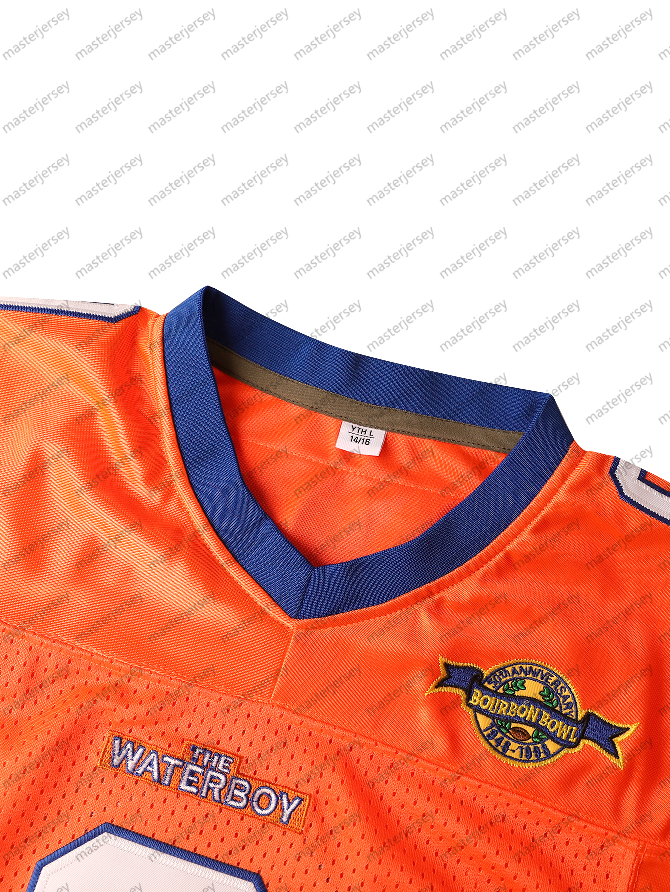 Youth/Kids #9 BOUCHER Orange Loose Breathable American Football Jerseys Embroidered for Sports, Fashion, Casual, Street In Stock Fast Shipping