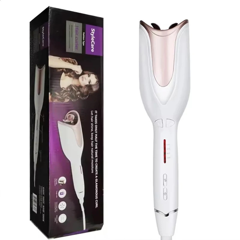 Automatic Ceramic Rotating Professional Rose Air Spin Curl Curler for All Hair Types tulip shape hair curler 241203