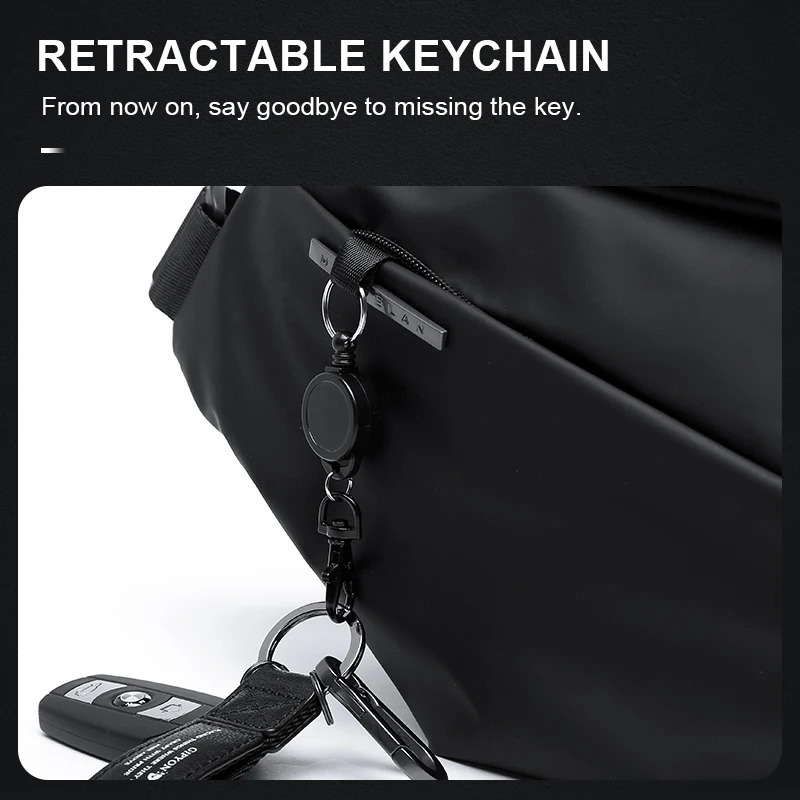 Fashion Brevite Men Multifunction Waterproof Shoulder Crossbody Bags Male Outdoor Travel Novel Messenger Bag Teenager Tiding 241202