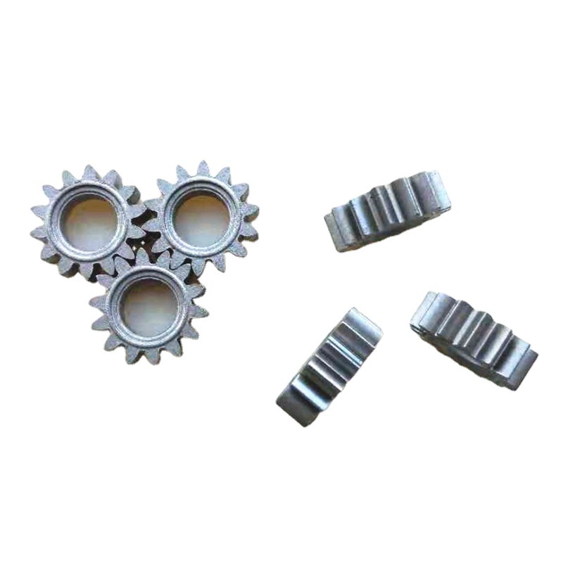 Powder Metallurgy Iron Base Cylinder Straight Gear with Inner Diameter of 8mm and Length of 15mm - Model #1, 14 Teeth