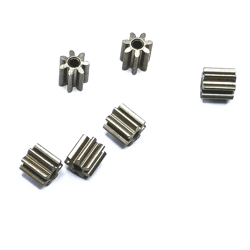 Powder Metallurgy Motor Gear with 0.7 Modulus and 7 Teeth - Inner Diameter of 2mm