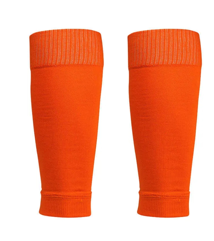 1Pair Soccer Football Brace Socks Sleeves Leg Warmers Sports Gym Adult Kids Shin Guards Calf Compression Band Breathable gg1203 1205