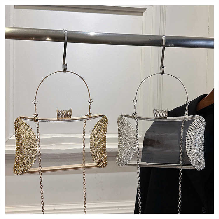 2024 new banquet bag, high-end fashion chain bag, personalized Korean version women's bag