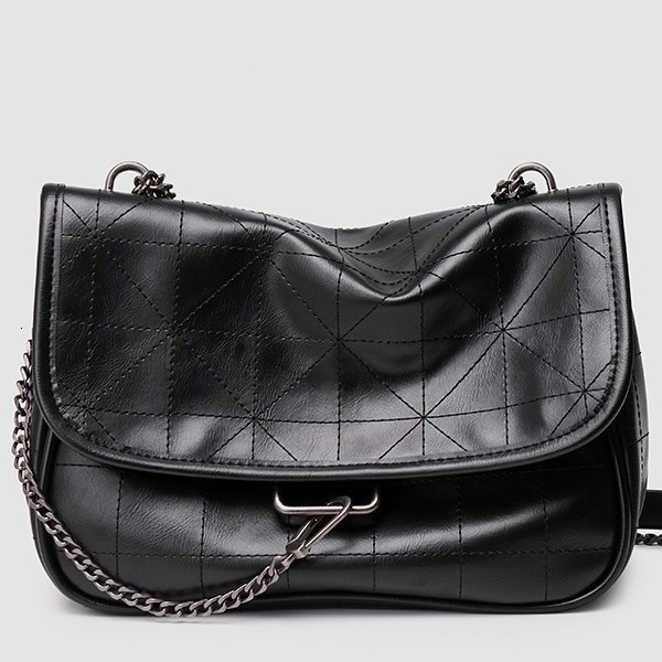 2025S designer New women bag black all-match rock bag shoulder bag messenger bag rhombus chain bag stray bag ladies bag