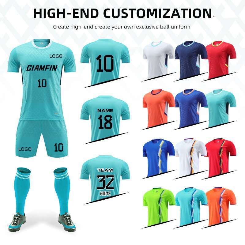 2025 Football Jerseys MAN Women Quick-Drying Soccer Uniform Personalize Adult Futsal Training Sportswear Kids Sports Tracksuit Outfit