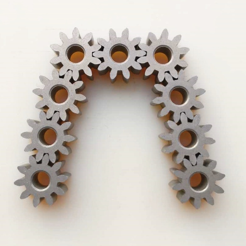 Precision Cylindrical Straight Gear - Modulus 1.5 with 10 Teeth & Hole Size 8mm, Powder Metallurgy Process