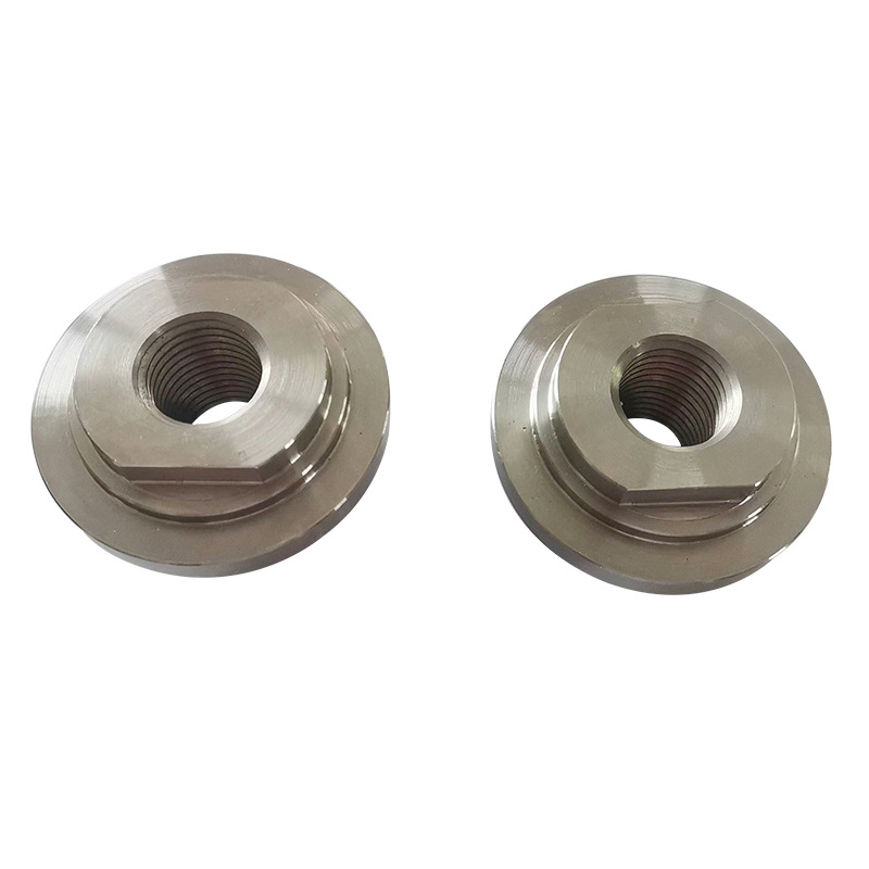 Automated Mechanical Components - Custom 304 Stainless Steel Nuts for Precision Machining