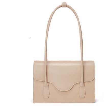 Leather women's shoulder bag, portable envelope, fashionable and simple armpit bag, crossbody bag