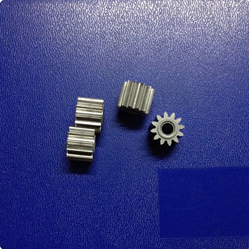 Model 0.8 12-Tooth Straight Gear Made from Powder Metallurgy Process, Inner Diameter 4mm