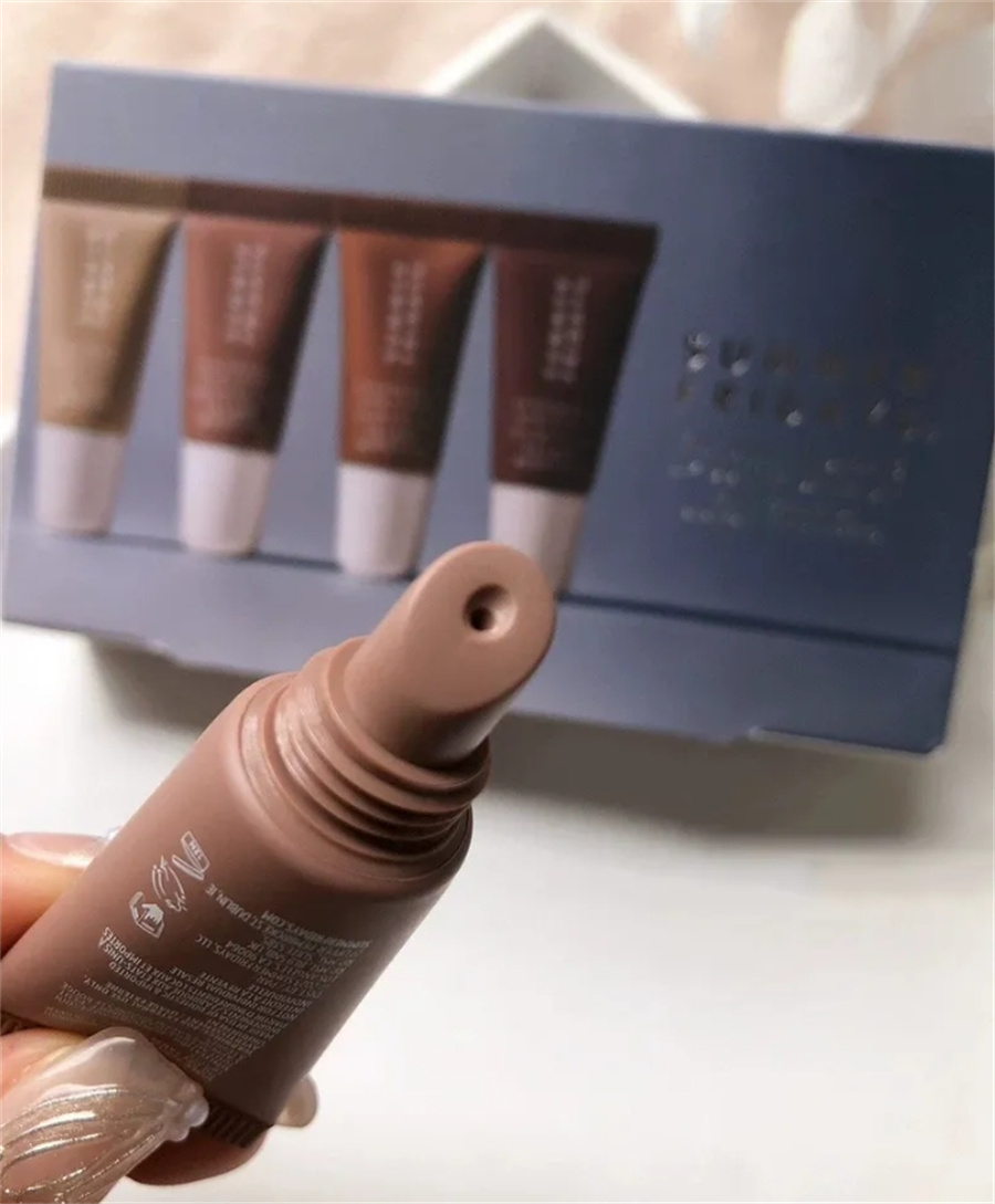 Butter Balm Set 4pcs Summer Fridays gloss 5g Mini Makeup Gift Box Kit Moisturize Jelly Oil Lipsticks Vanilla Beige Iced Coffee Brown Sugar Lip Care