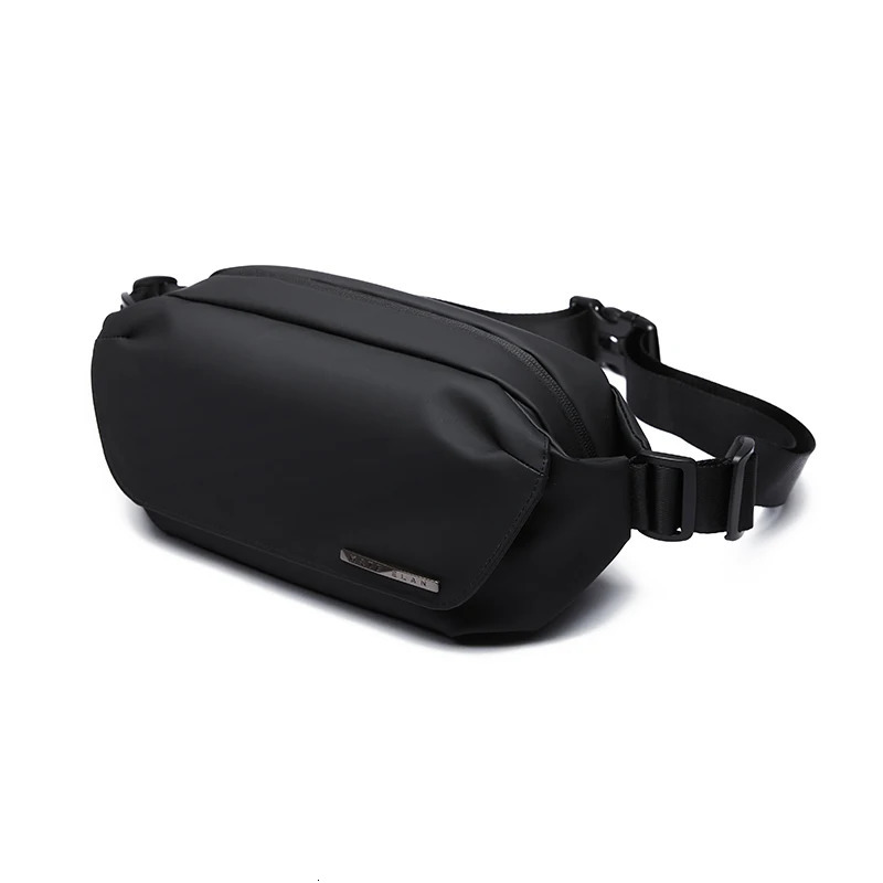 Waterproof Men Crossbody Bag Lightweight Breathable Chest Bag Fanny Pack for Travel Walking Hiking Cycling Phones Sling Bag 241202