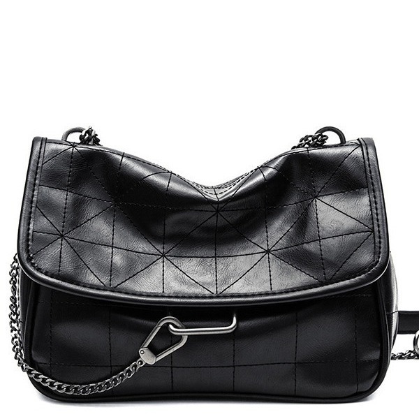 2025S designer New women bag black all-match rock bag shoulder bag messenger bag rhombus chain bag stray bag ladies bag