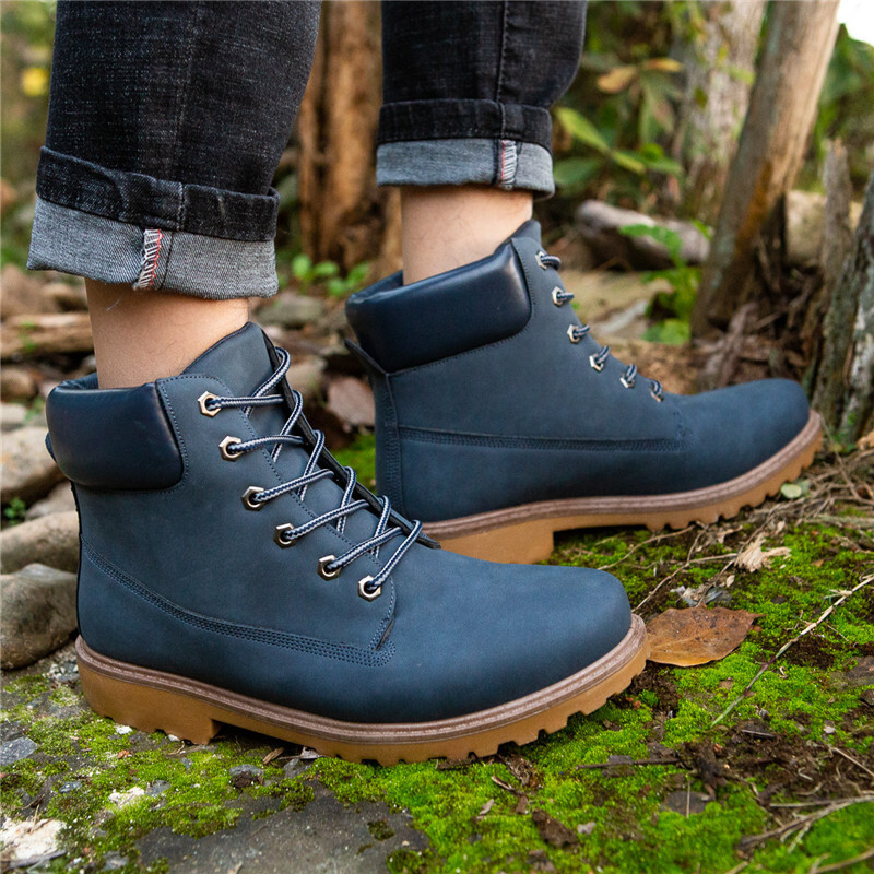 Autumn And Ddmyshoes Winter Cotton Martin High Top Casual Work Large Outdoor Men S Short Boots Trendy Shoes Chinese Brand Shoes Ddmysaturn