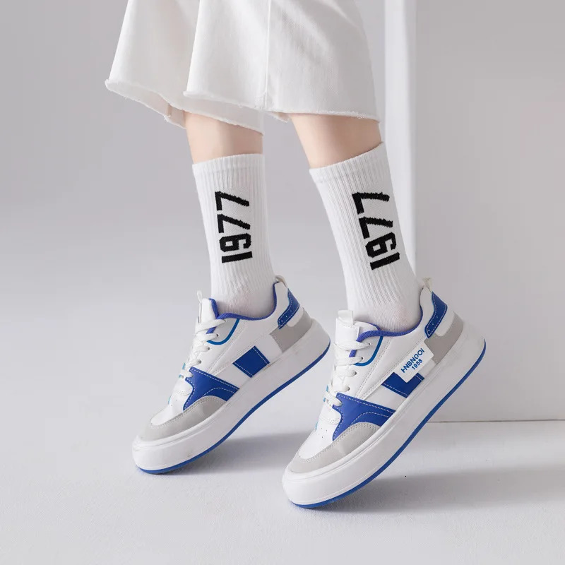 4 Pairs Hip Hop Socks Men Women Cotton Skateboard Fashion Alphabet Gift Couple Casual Breathable Sports 3845 241202