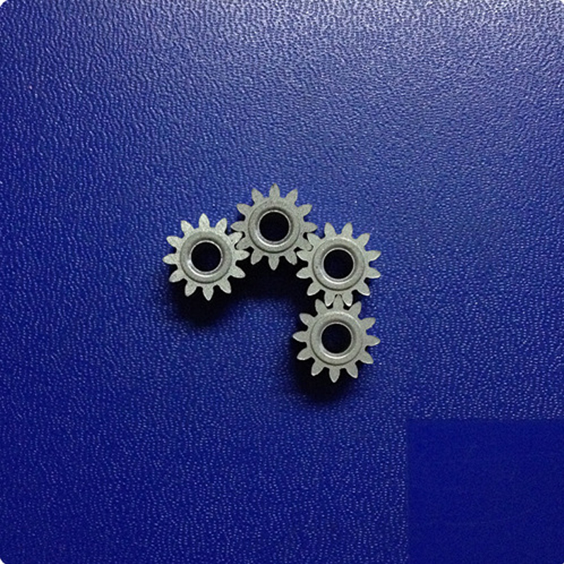 Model 0.8 12-Tooth Straight Gear Made from Powder Metallurgy Process, Inner Diameter 4mm