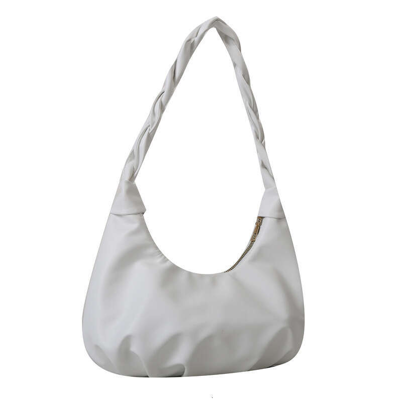 New Simple Pleated Women's Dumpg Casual Commuter Underarm Bag