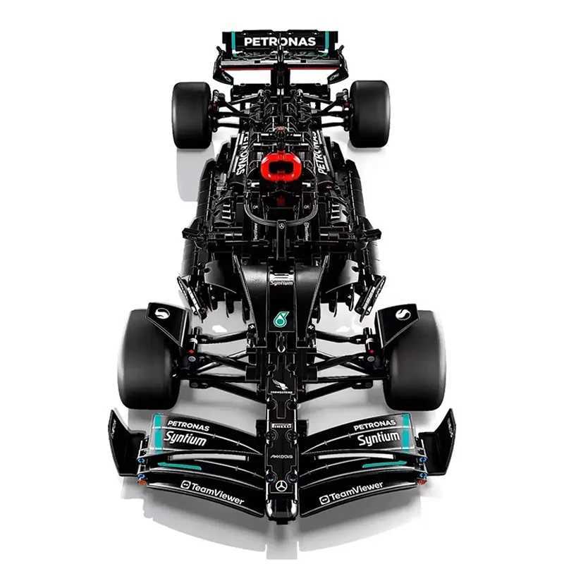Technical F1 42171 1 8 1642PCS W14 E Performance Building Blocks Super Race Car Assembly Model Vehicle Toys Bricks for Boy GiftsXJ241203