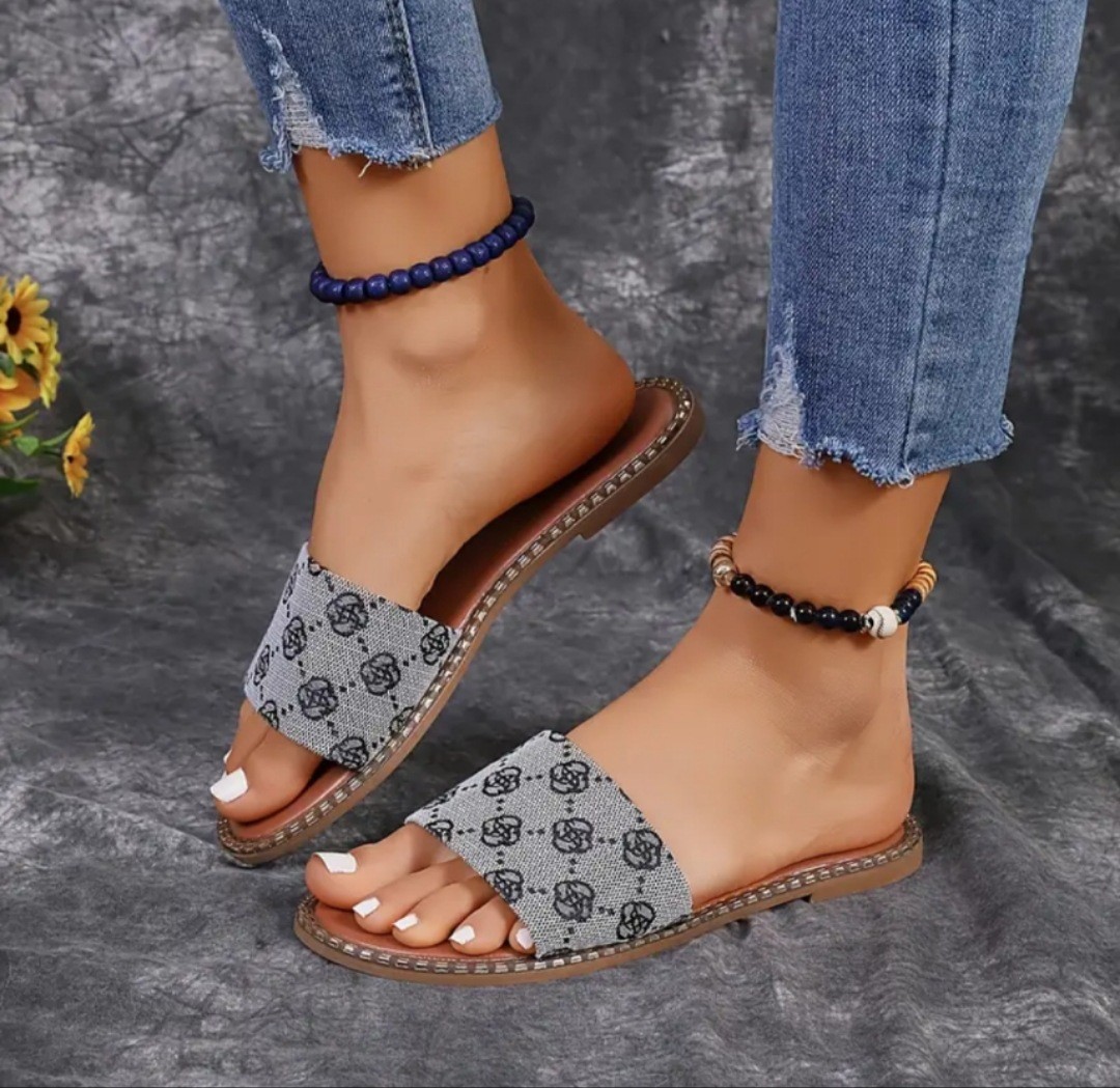 new free shipping slippers designer flat sandals for womens Khaki Grey Pink Grey Apricot Blue size 36-43
