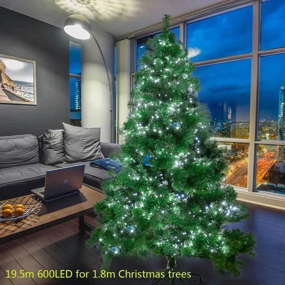 Firecrackers Cluster Garland Fairy Lights Copper Wire Remote Control LED String Lights Wedding Party Christmas Room Decorations Z241203