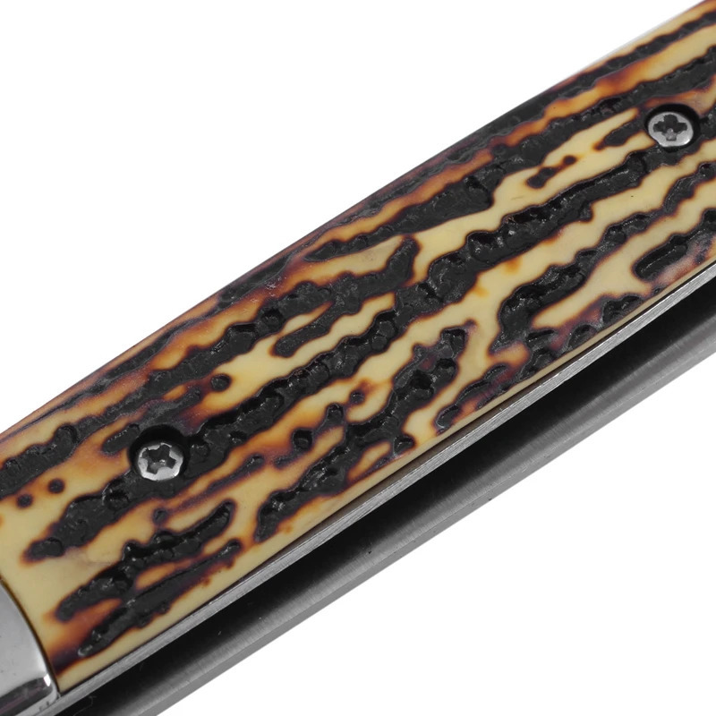 1 piece of automatic stainless steel comb folding knife brush hair trimmer accessories butterfly mens pocket X251110