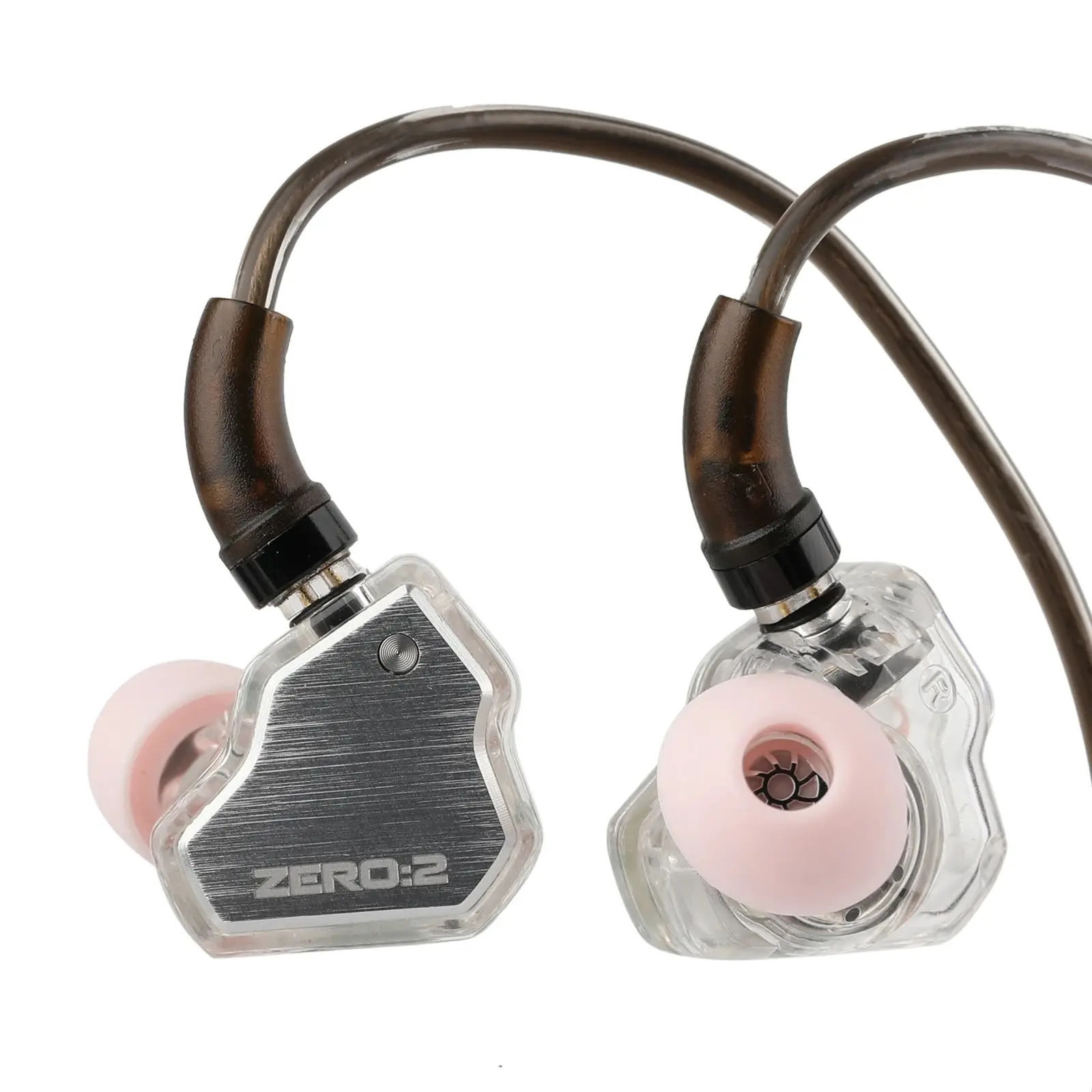 7Hz X Crinacle Zero 2 Updated 10mm Dynamic Driver IEM Wired Earbuds Earphones Gaming Earbuds with OFC IEM Cable for Musician 241203