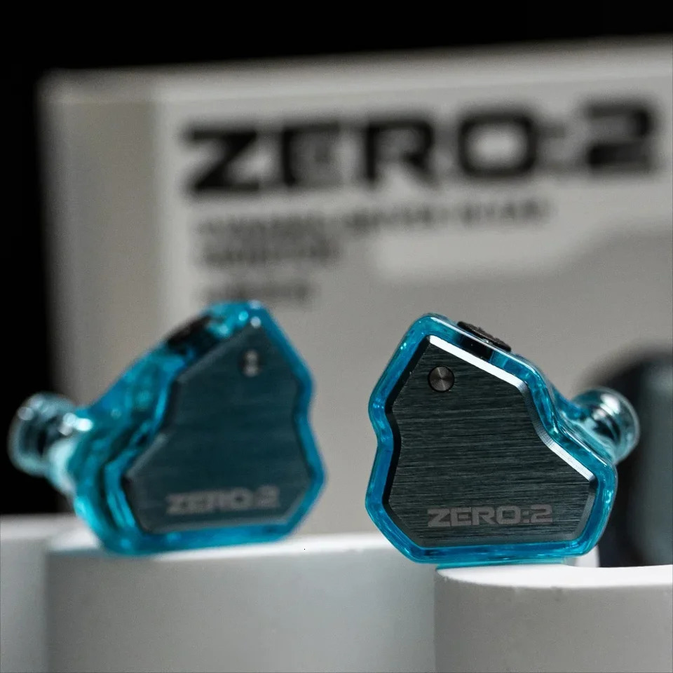 7Hz X Crinacle Zero 2 Updated 10mm Dynamic Driver IEM Wired Earbuds Earphones Gaming Earbuds with OFC IEM Cable for Musician 241203