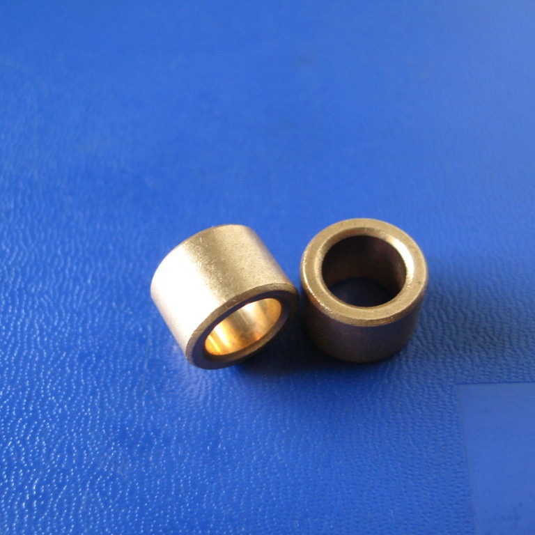 Copper Bushing for Oil Bearings, Self-Lubricating Design, Inner Diam. 8mm x Outer Diam. 11mm x Length 8mm