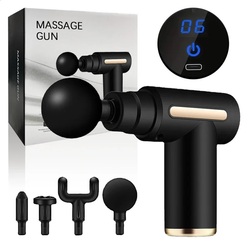 Portable Fascia Gun Deep Tissue Massage Mini Lightweight and Adjustable Speed Massage Equipment Suitable for the Whole Body 241203