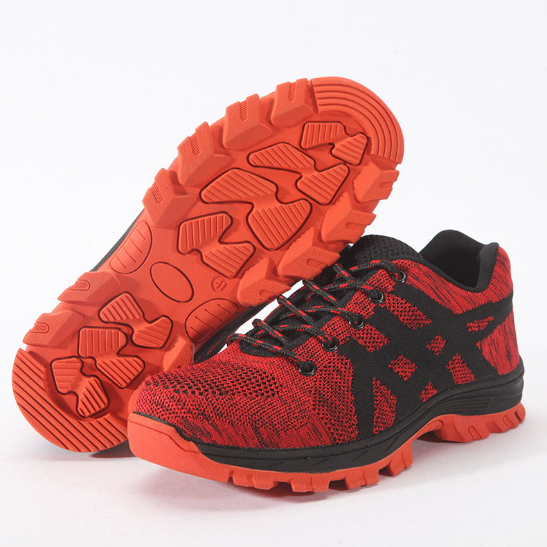 Construction Steel Toe Work Safety Boots Men Shoes Anti-puncture Working Sneakers 240904