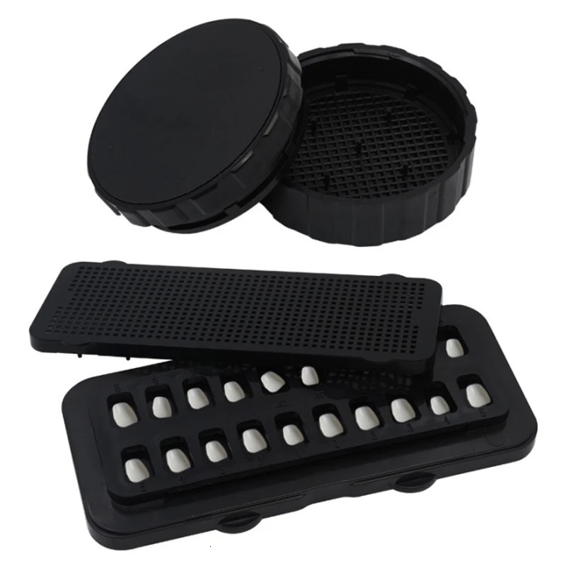 Dental full ceramic veneer dental box full dental storage box portable arrangement for cleaning dental products and tools 241203