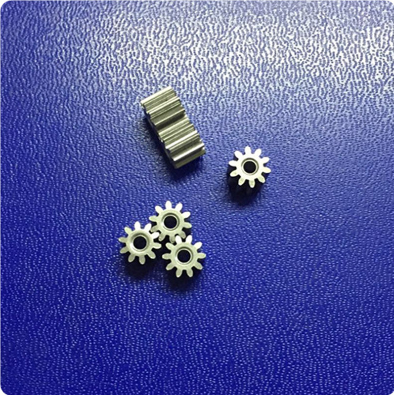 Precision Gears with Powder Metallurgy Hardened Teeth - Model 0.6, 10 Teeth, Inner Hole Diameter of 2.23mm, Length 6mm