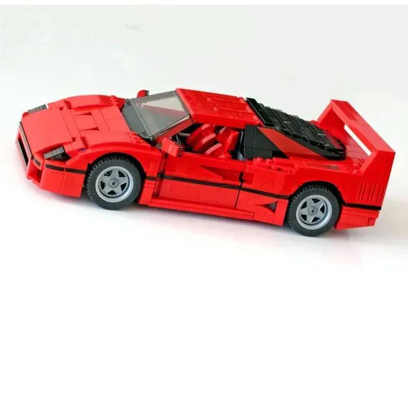 Classic Racing 10248 F40 Compatible MOC-49743 Sports Car 1192 PCS Splicing Assembly Building Block Toy Model DIY Kids GiftXJ241203