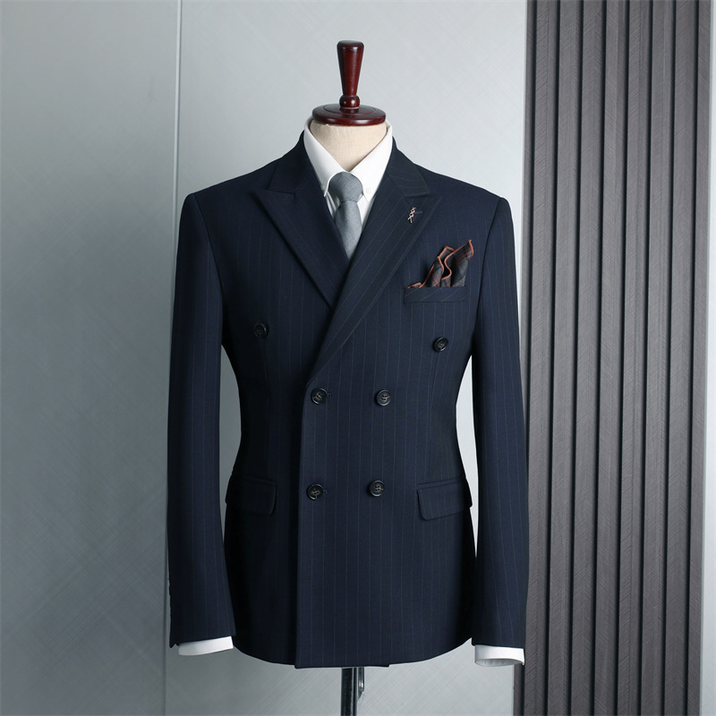 K614 Men's Slim Fit Wedding Suit - Elegant Groom Attire with Business Casual Style