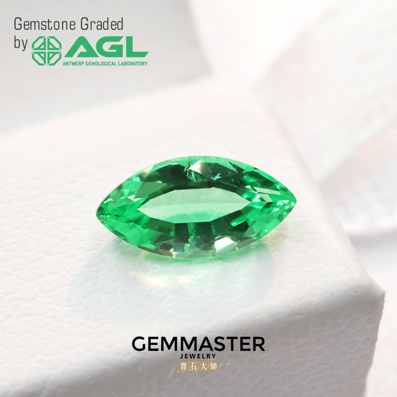 Marquise Lab Grown Emerald 1 carat 3 carat 5 carat Muzo Green Verdant Green Emerald VVS VS AGL certificate Lab Emerald wholesale