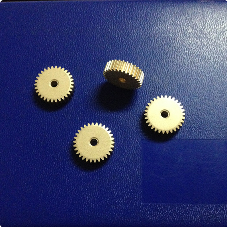 High Precision Bronze Gear with Modulus 0.5 and 30 Teeth - Powder Metallurgy Process